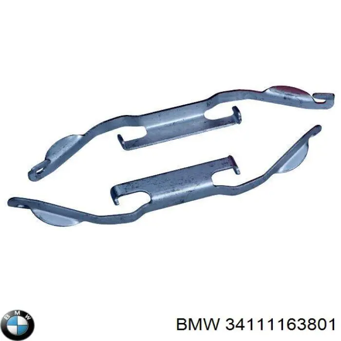 Do koszyka 34111163801 BMW Sprężyna mocująca zacisku