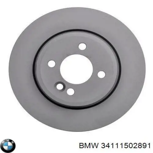 34111502891 BMW Tarcza hamulcowa przednia