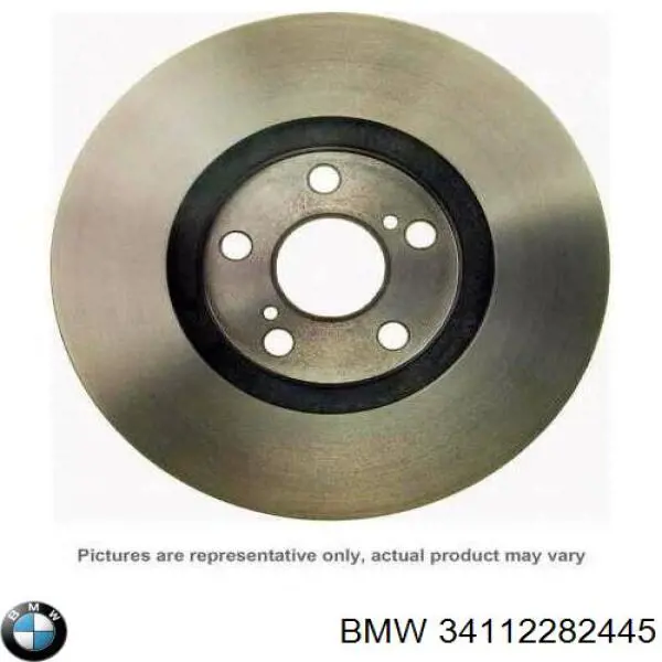 Tarcza hamulcowa tylna BMW 34112282445 cena, od 438,66 USD
