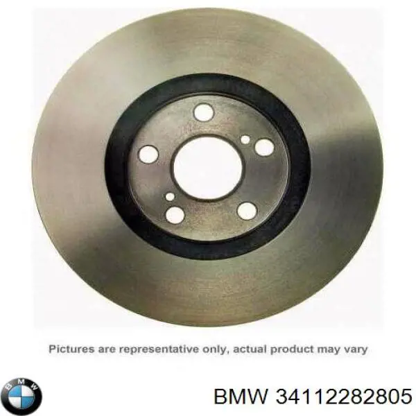 Do koszyka 34112282805 BMW Tarcza hamulcowa przednia