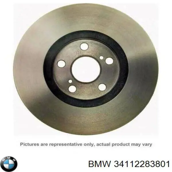 Tarcza hamulcowa tylna 34112283801 BMW