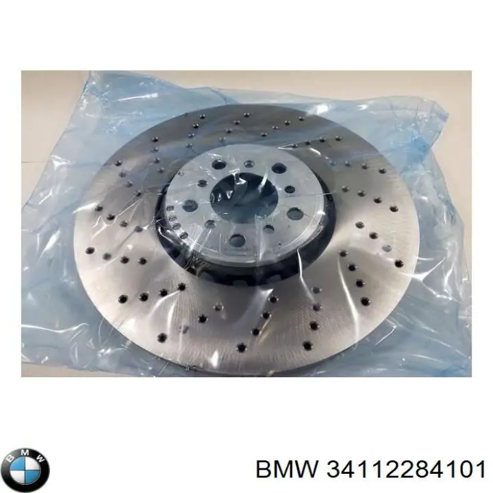 Do koszyka 34112284101 BMW Tarcza hamulcowa przednia