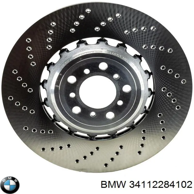 34112284102 BMW Tarcza hamulcowa przednia