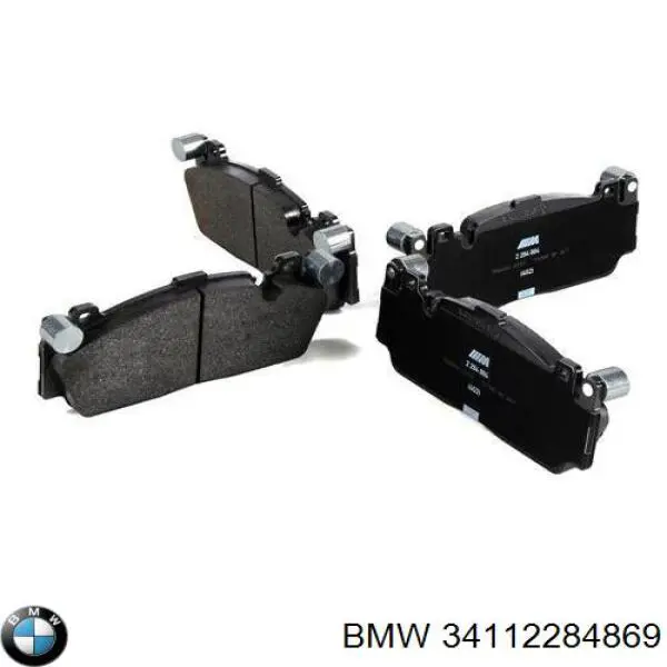 Klocki hamulcowe przednie tarczowe BMW 34112284869 cena, od 105,75 USD