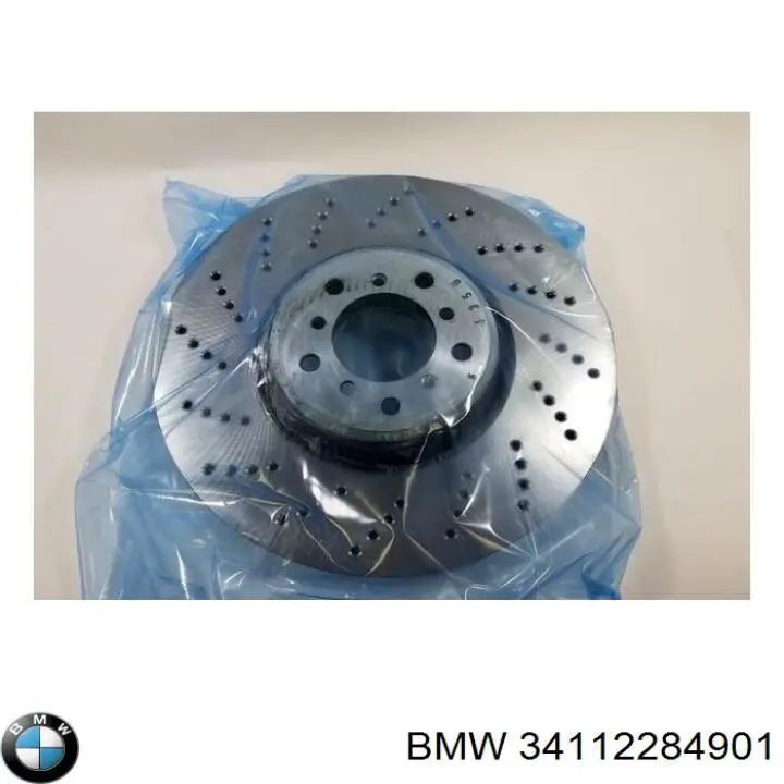 Tarcza hamulcowa przednia 34112284901 BMW