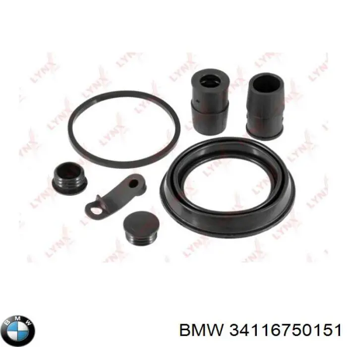34116750151 BMW Zestaw naprawczy zacisku hamulcowego tylnego