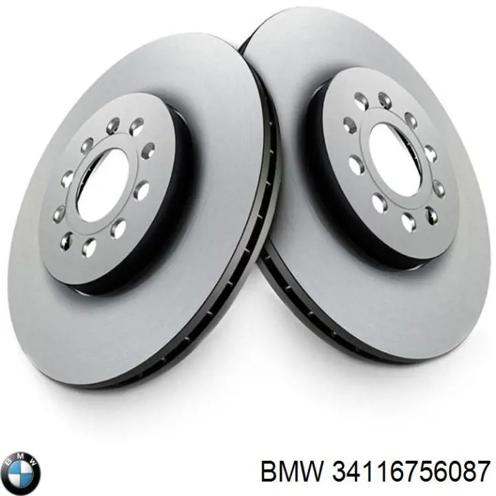 Do koszyka 34116756087 BMW Tarcza hamulcowa przednia