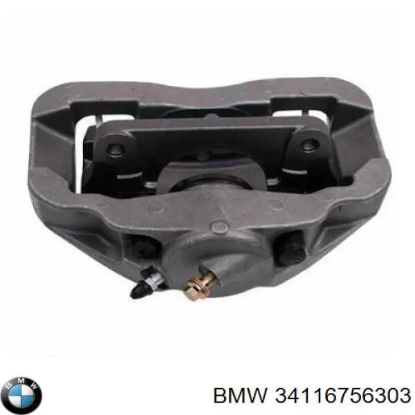 Do koszyka 34116756303 BMW Zacisk hamulcowy przedni lewy