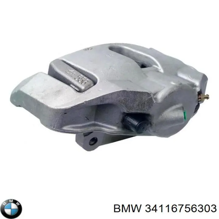 Zacisk hamulcowy przedni lewy BMW 34116756303 cena, od 103,86 USD