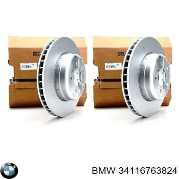 Tarcza hamulcowa przednia BMW 34116763824 cena, od 70,45 USD
