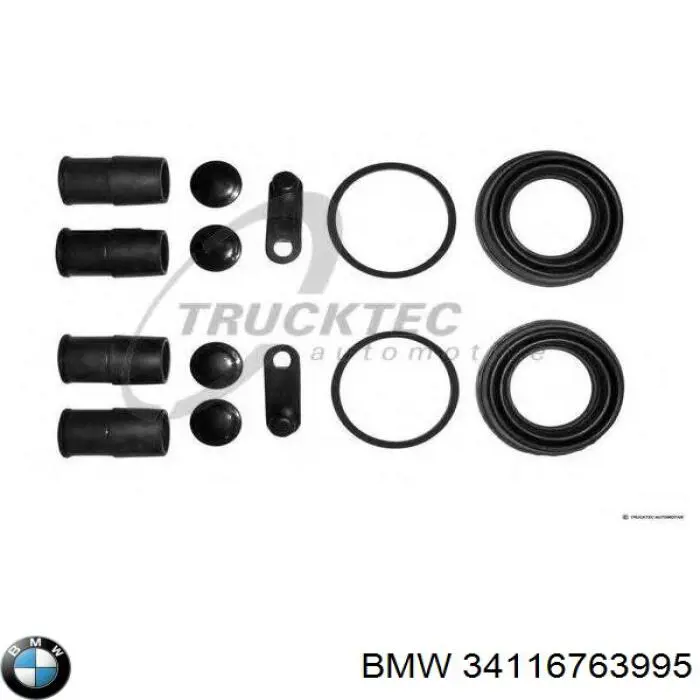 Do koszyka 34116763995 BMW Zestaw naprawczy zacisku hamulcowego tylnego