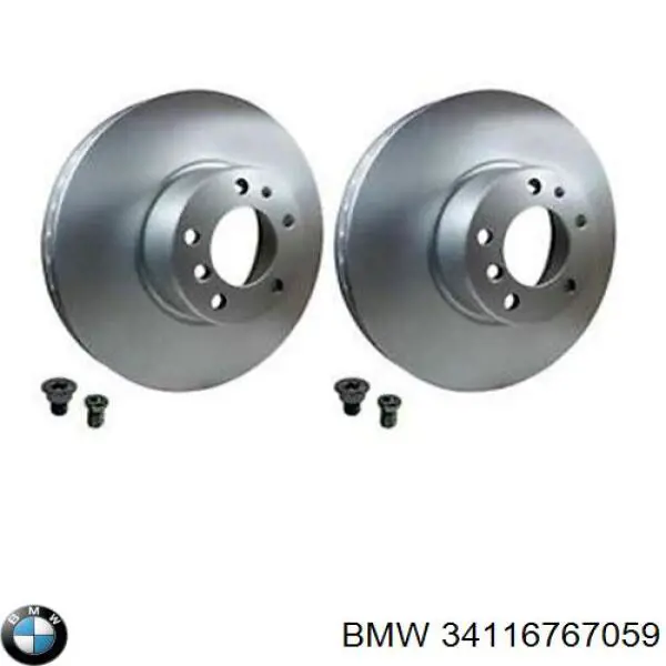 Do koszyka 34116767059 BMW Tarcza hamulcowa przednia