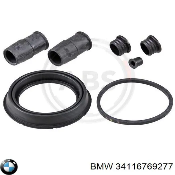 Do koszyka 34116769277 BMW Zestaw naprawczy zacisku hamulcowego przedniego