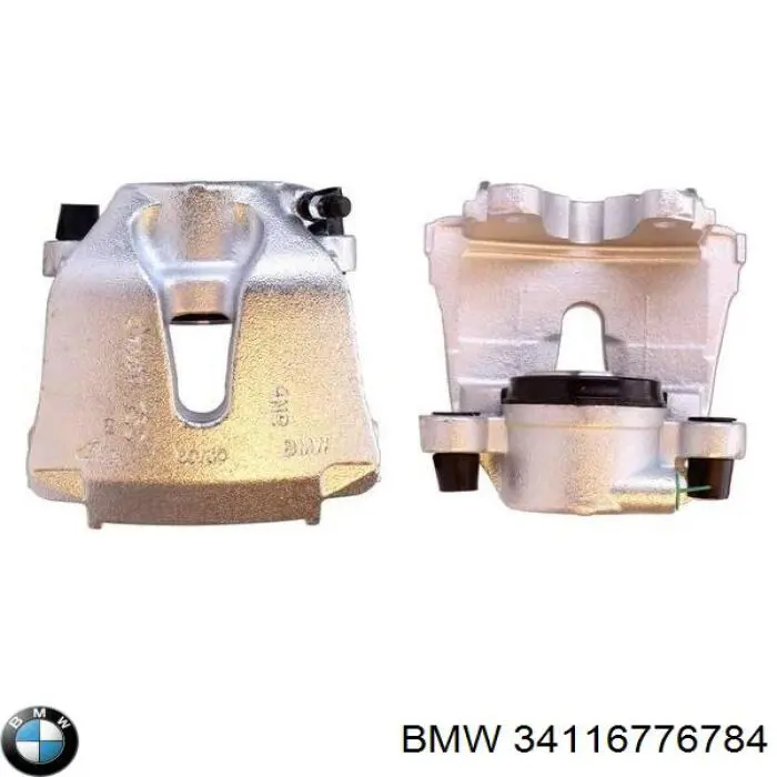 Do koszyka 34116776784 BMW Zacisk hamulcowy przedni prawy