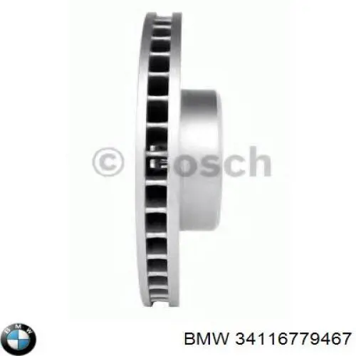 34116779467 BMW Tarcza hamulcowa przednia