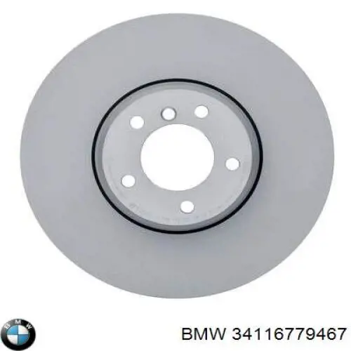 Tarcza hamulcowa przednia BMW 34116779467 cena, od 135,84 USD
