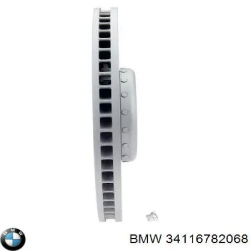 Do koszyka 34116782068 BMW Tarcza hamulcowa przednia