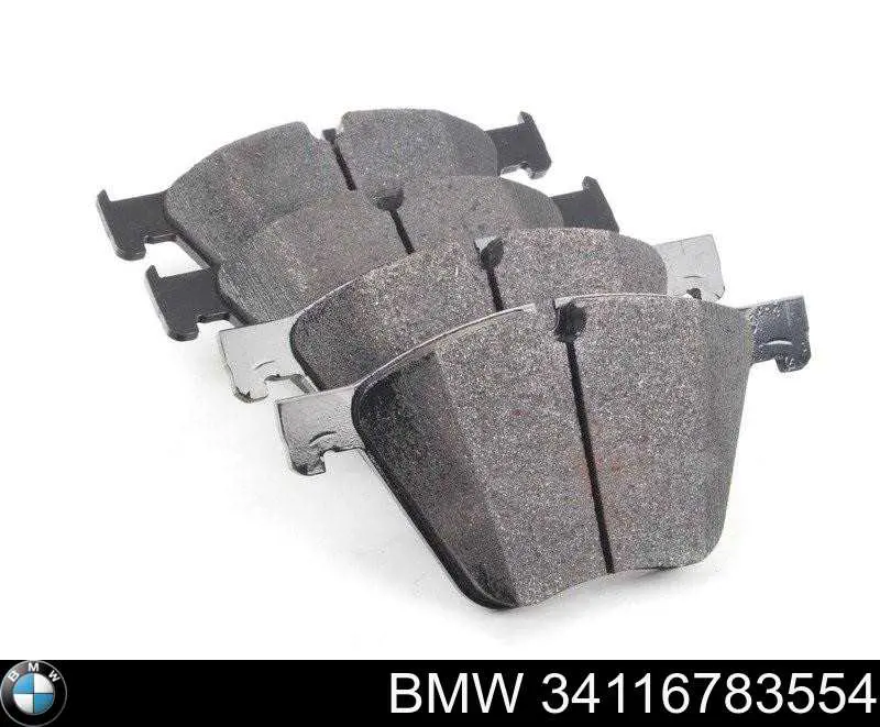 Klocki hamulcowe przednie tarczowe BMW 34116783554 cena, od 57,12 USD