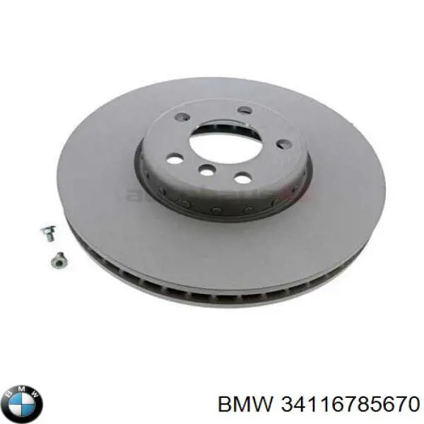 Tarcza hamulcowa przednia BMW 34116785670 cena, od 110,13 USD
