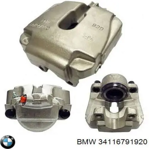 34116791920 BMW zacisk hamulcowy przedni prawy