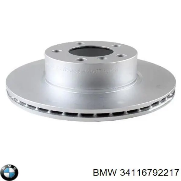 34116792217 BMW Tarcza hamulcowa przednia