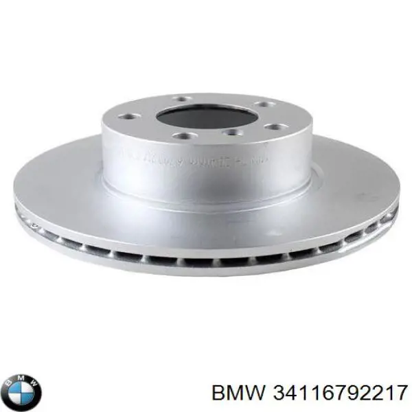 Do koszyka 34116792217 BMW Tarcza hamulcowa przednia