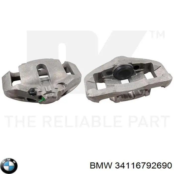 Do koszyka 34116792690 BMW Zacisk hamulcowy przedni prawy