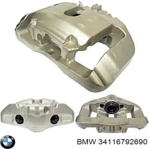 34116792690 BMW Zacisk hamulcowy przedni prawy