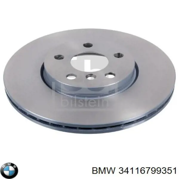 34116799351 BMW Tarcza hamulcowa przednia