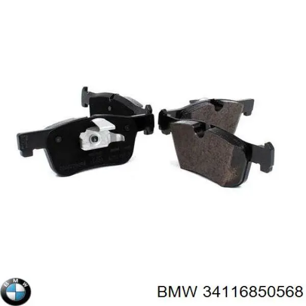34116850568 BMW Klocki hamulcowe przednie tarczowe