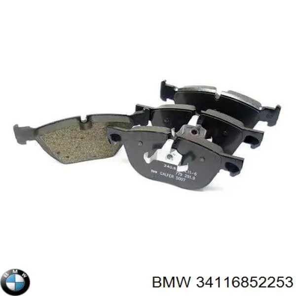 34116852253 BMW klocki hamulcowe przednie tarczowe