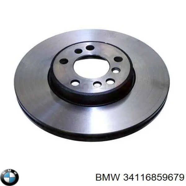Tarcza hamulcowa przednia BMW 34116859679 cena, od 93,16 USD