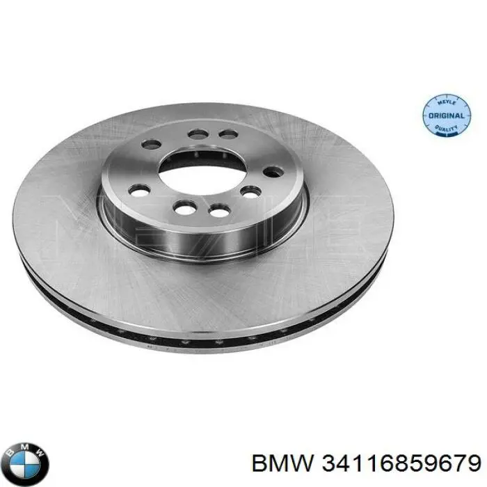 Do koszyka 34116859679 BMW Tarcza hamulcowa przednia