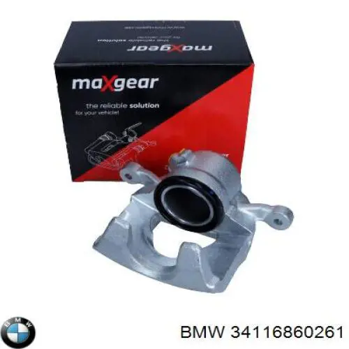 Zacisk hamulcowy przedni lewy BMW 34116860261 cena, od 114,07 USD