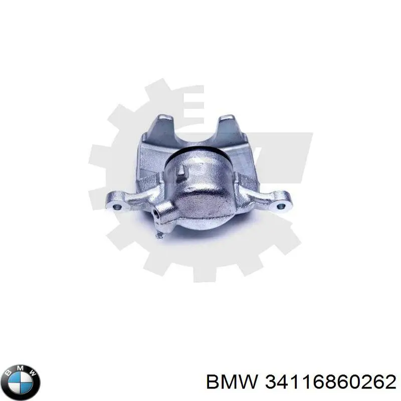 Do koszyka 34116860262 BMW Zacisk hamulcowy przedni prawy