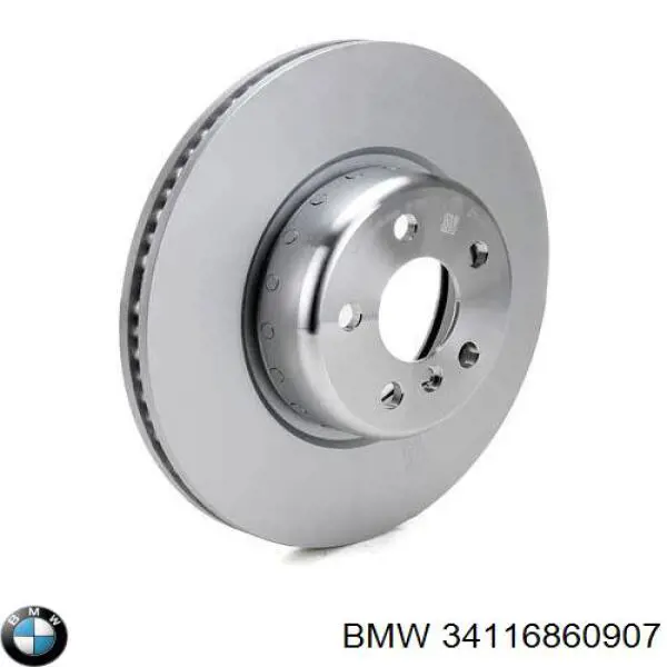 34116860907 BMW Tarcza hamulcowa przednia