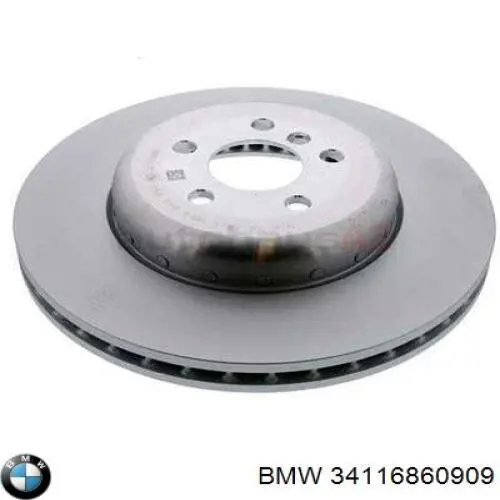 Tarcza hamulcowa przednia BMW 34116860909 cena, od 113,44 USD