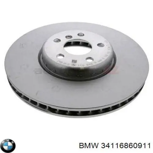 34116860911 BMW tarcza hamulcowa przednia