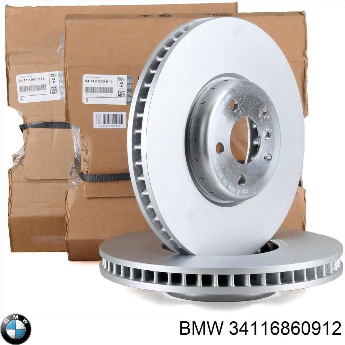 Tarcza hamulcowa przednia BMW 34116860912 cena, od 111,31 USD
