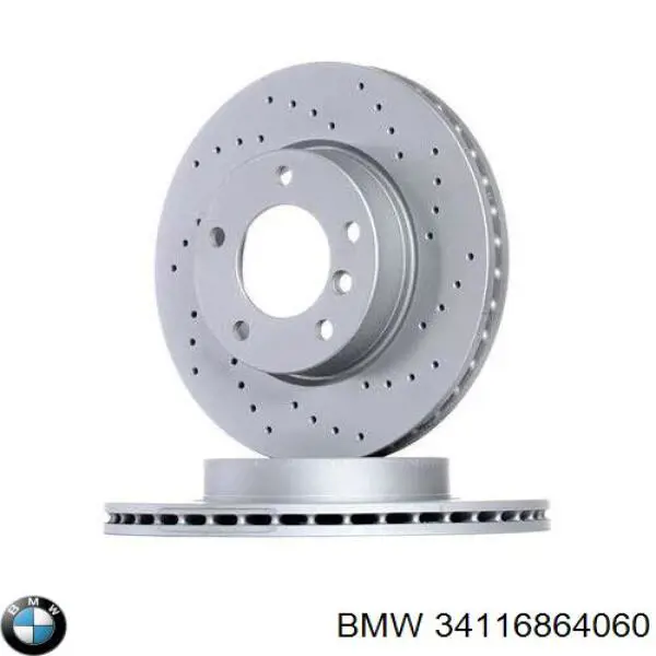 Tarcza hamulcowa przednia BMW 34116864060 cena, od 46,24 USD