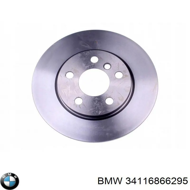 Do koszyka 34116866295 BMW Tarcza hamulcowa przednia