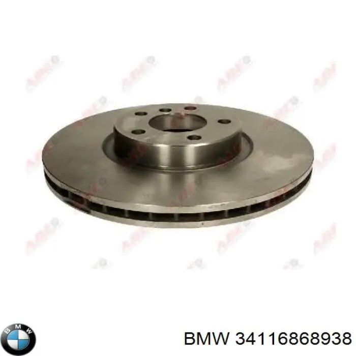 34116868938 BMW Tarcza hamulcowa przednia