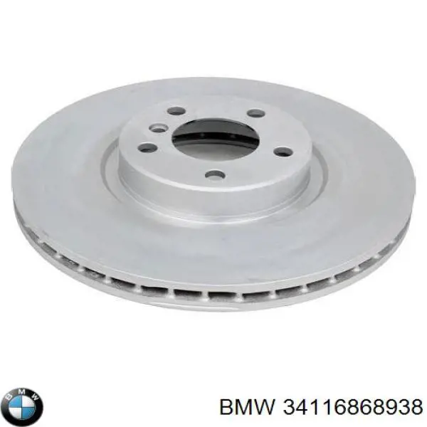 Tarcza hamulcowa przednia BMW 34116868938 cena, od 157,96 USD