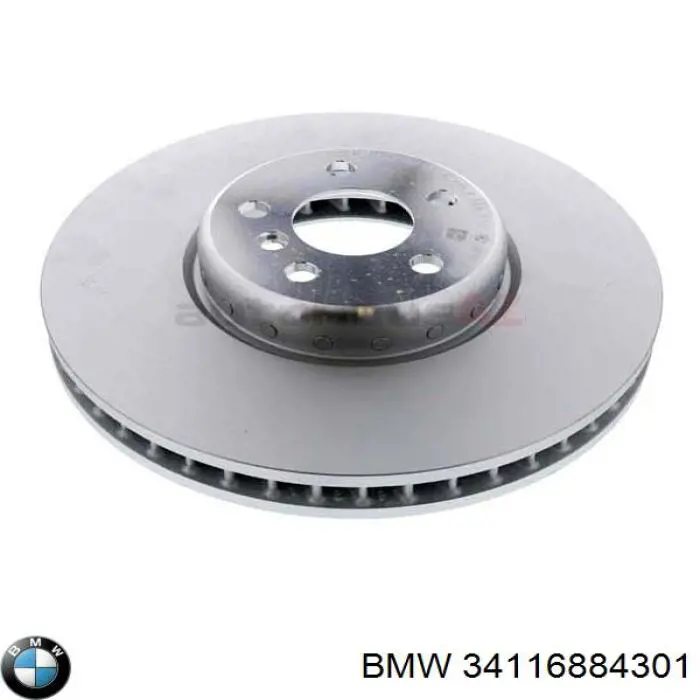 Tarcza hamulcowa przednia BMW 34116884301 cena, od 109,78 USD