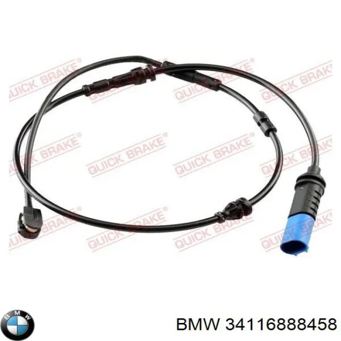 Klocki hamulcowe przednie tarczowe 34116888458 BMW