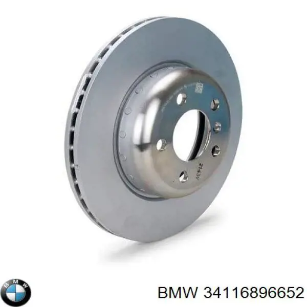 34116896652 BMW Tarcza hamulcowa przednia