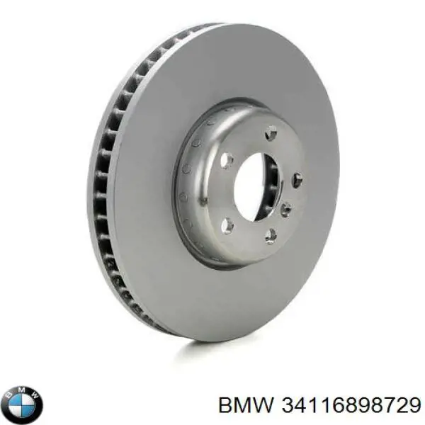 34116898729 BMW Tarcza hamulcowa przednia