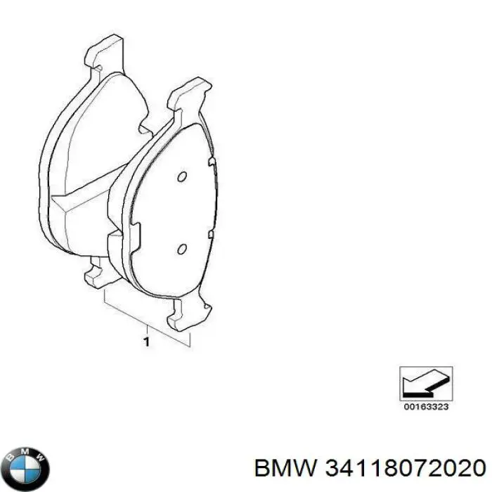  BMW 34118072020 cena, od 448,42 USD