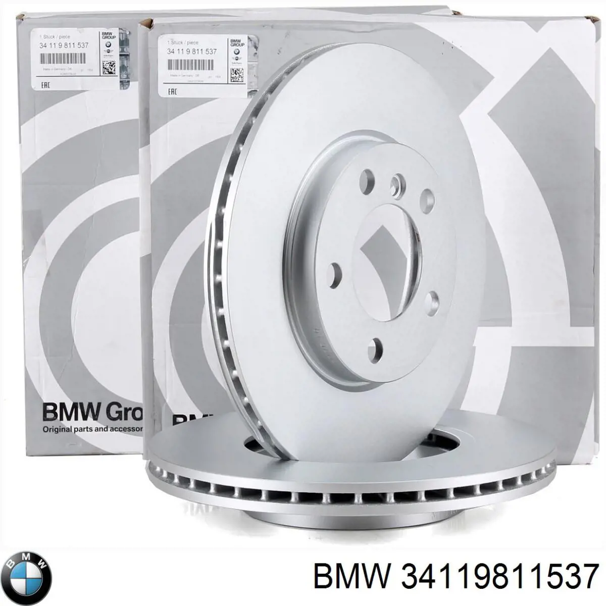 Do koszyka 34119811537 BMW Tarcza hamulcowa przednia