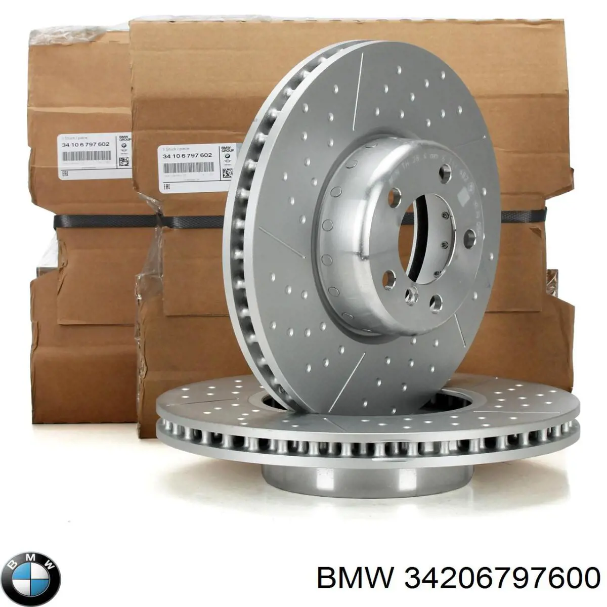 Tarcza hamulcowa tylna 34206797600 BMW